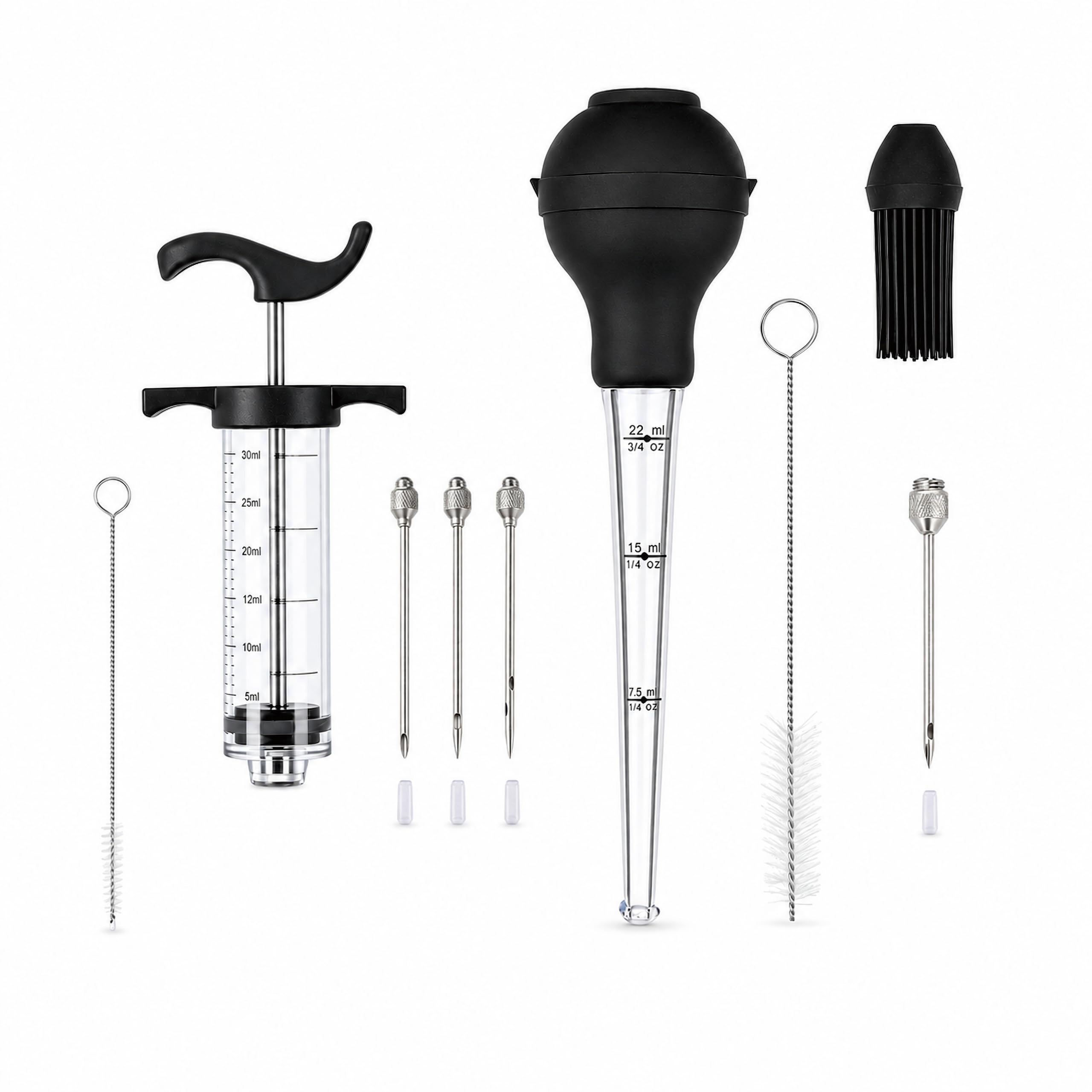 Turkey Baster & Meat Injector Kit